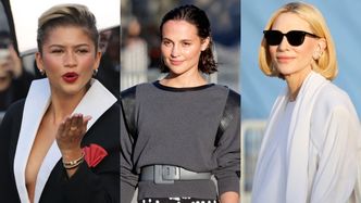 Światowe gwiazdy zakończyły lans na Paryskim Tygodniu Mody: zjawiskowa Zendaya, Cate Blanchett, Alicia Vikander