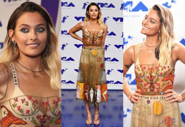 Paris Jackson chwali się majtkami od Diora