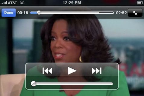 Oprah Winfrey na iPhonie!
