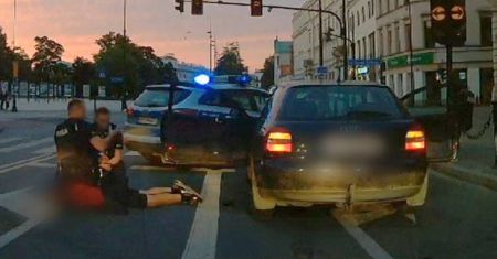 Policyjny pościg ulicami Lublina. Za kierownicą 43-latek bez prawa jazdy i z promilami. Mamy nagranie [WIDEO]