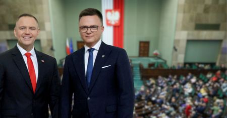 Nawrocki o współpracy z Hołownią. "Bardzo dobra"