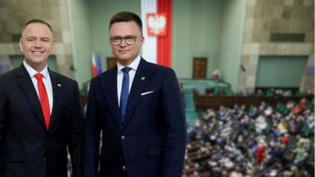 Nawrocki o współpracy z Hołownią. "Bardzo dobra"