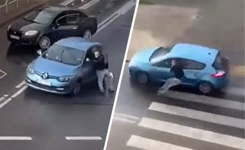 Ciągnął mężczyznę po ulicy. Przebadali kierowcę z Piekar Śląskich