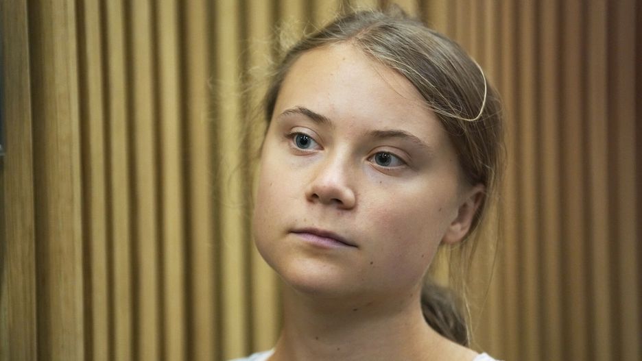 Greta Thunberg czeka na rozpraw? w s?dzie w Malmo
Climate activist Greta Thunberg waits for a hearing in a court in Malmo, Sweden, Monday, July 24, 2023. Thunberg appeared in court on Monday charged with disobeying law enforcement in connection with a protest in Malmo in southern Sweden last month. (AP Photo/Pavel Golovkin)
Pavel Golovkin