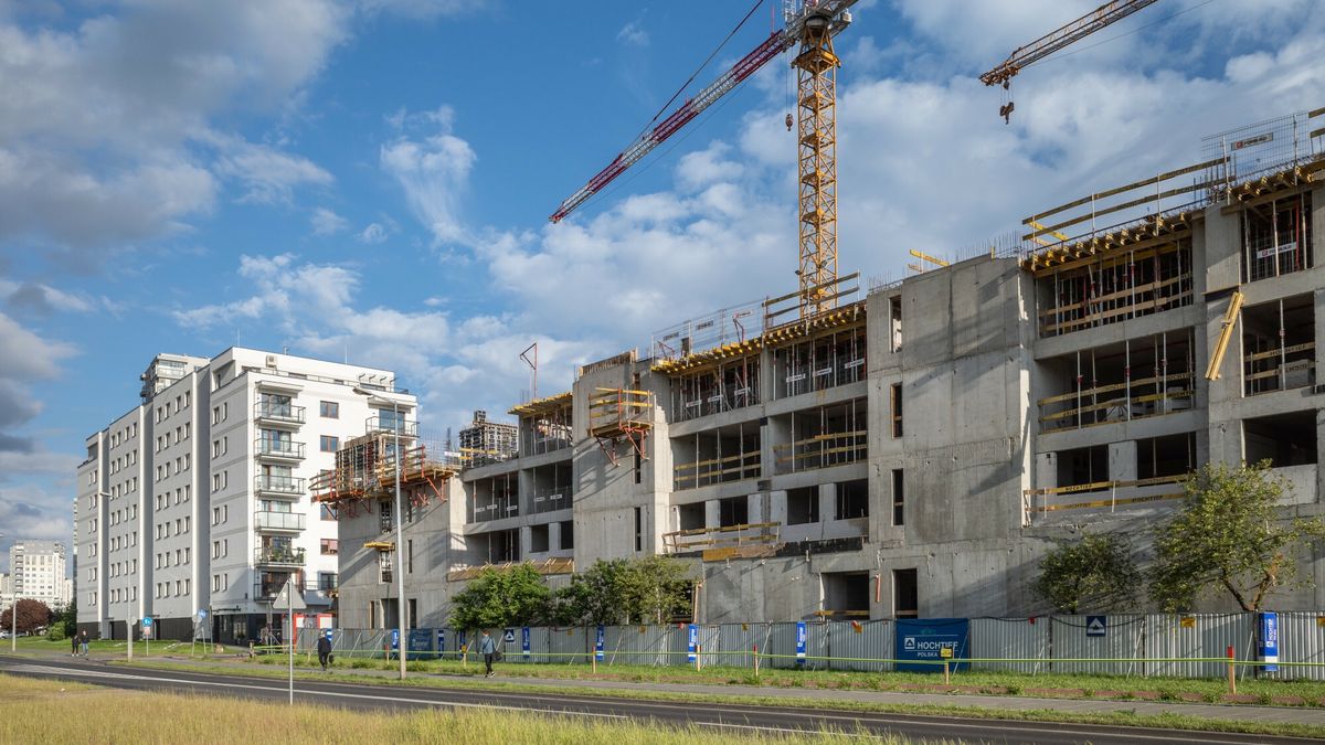 Stock ArZi
fot: Arkadiusz Ziolek/ East News.

n/z Budowa nowego budynku mieszkalnego.
ARKADIUSZ ZIOLEK