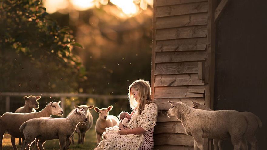 Ta fotografka uwielbia robić zdjęcia matkom i niemowlakom. Efekt jest przepiękny 1
