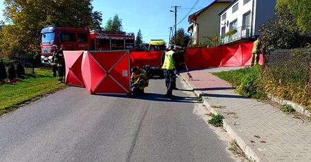Śmiertelny wypadek. 47-latek zginął na miejscu