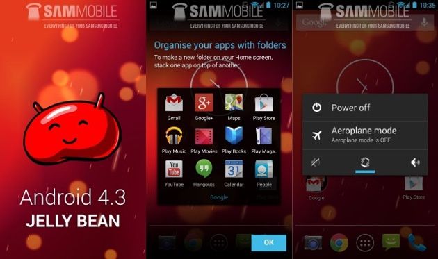 google android 4.3 jelly bean wyciek test samsung galaxy s4 lista nowości