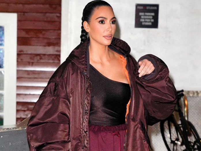 Kim Kardashian o pracy (Getty Images)