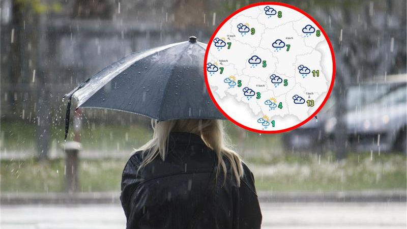 Prognoza pogody na 5 dni.