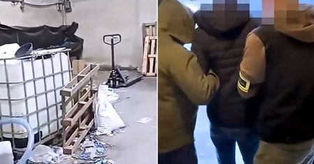Weszli na prywatną posesję. Preparaty biobójcze były tylko przykrywką