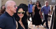 Zadowolony MULTIMILIARDER Jeff Bezos i wydekoltowana Lauren Sanchez odbywają romantyczny spacer po Rzymie (ZDJĘCIA)
