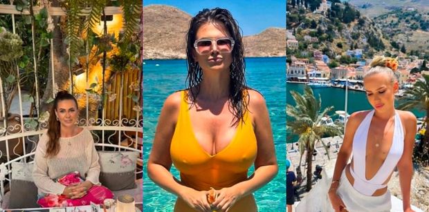 Maja Rutkowski zabrała 22-letnią córkę na rajskie wakacje do Grecji. Chwalą się jachtami, bikini i lazurową wodą (ZDJĘCIA)