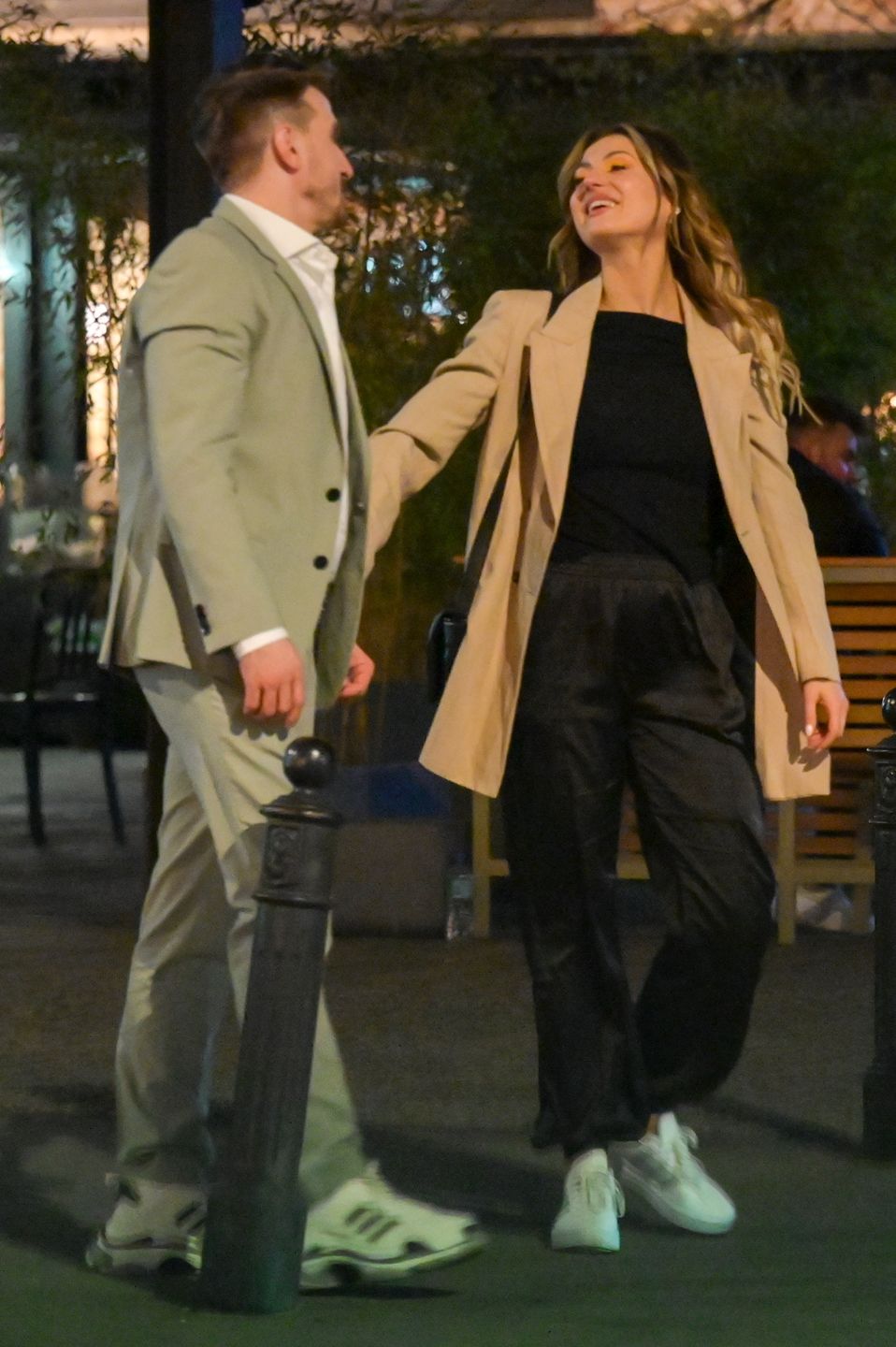 Tomasz Barański na randce z Izabelą Skierską