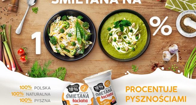Śmietana Łaciata z nową strategią komunikacji