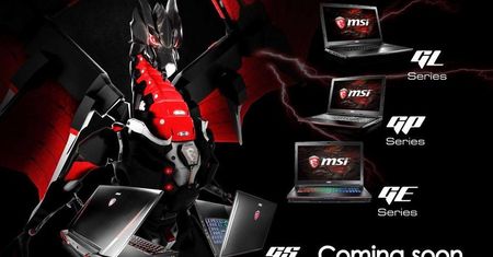 MSI zapowiada nowe laptopy dla graczy na CES 2017