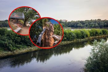 Pływające pomosty, ścieżki rowerowe i park linowy. Nowa atrakcja w stolicy otwarta