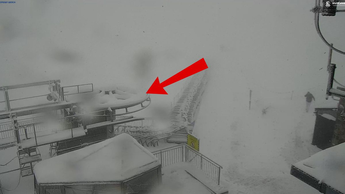 Zima zawitała na Kasprowy Wierch.