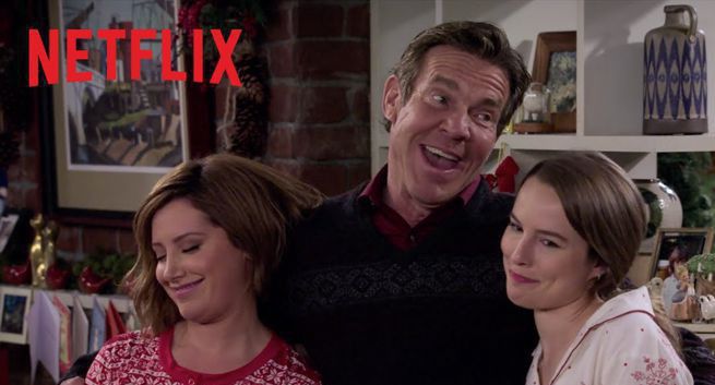 Dennis Quaid w serialu "Obłędnych Świąt!" nadopiekuńczym ojcem