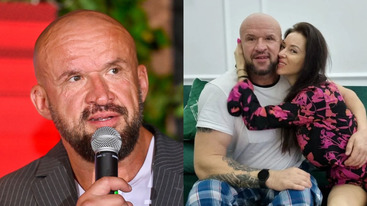 Tomasz Oświeciński pluska się w jacuzzi z ukochaną. To jego była żona