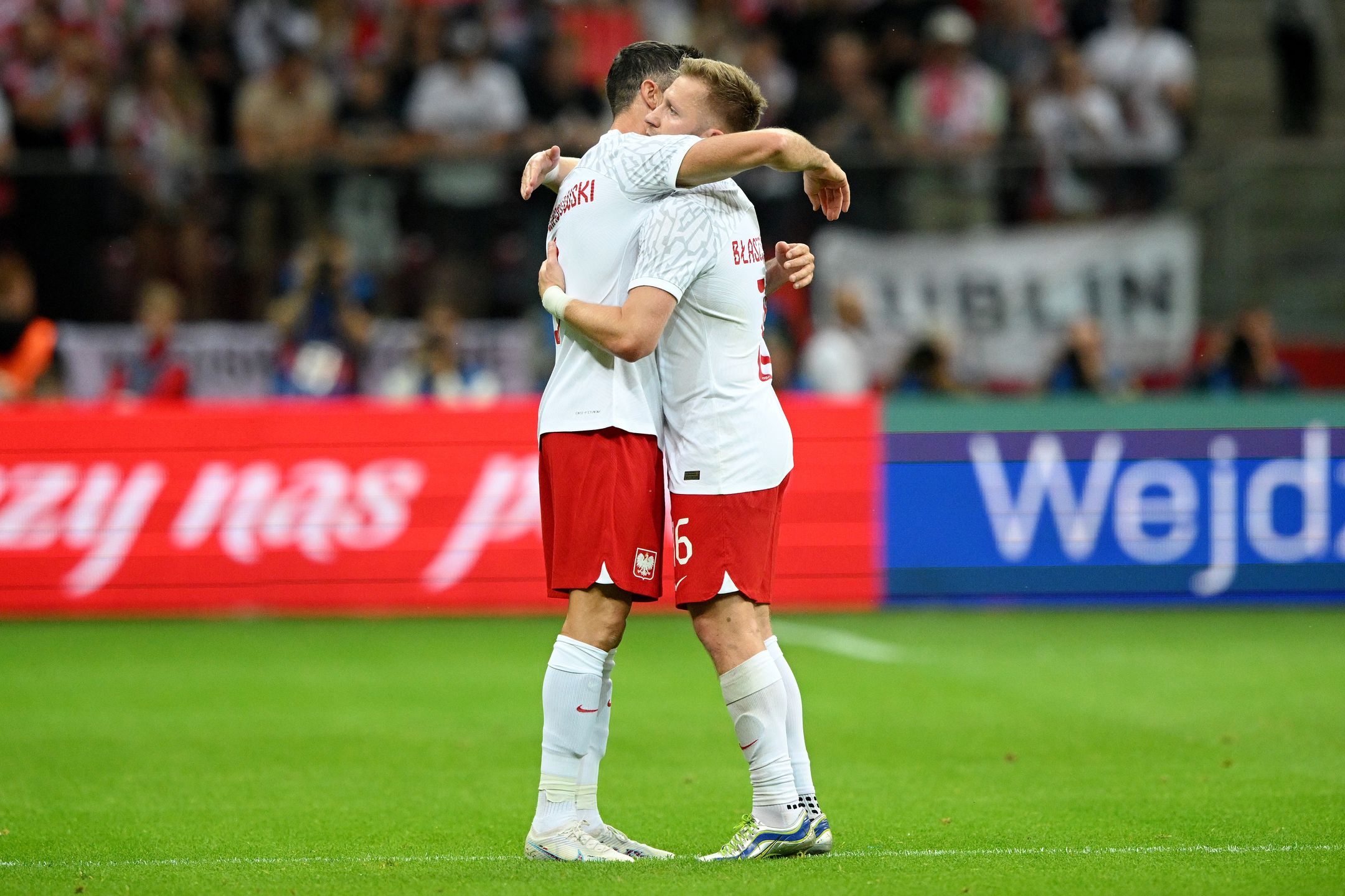 Robert Lewandowski i Kuba Błaszczykowski 