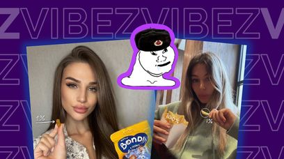 Rosyjskie influencerki i akcja "Nie panikuj". Chwalą mobilizację za pomocą paczki frytek