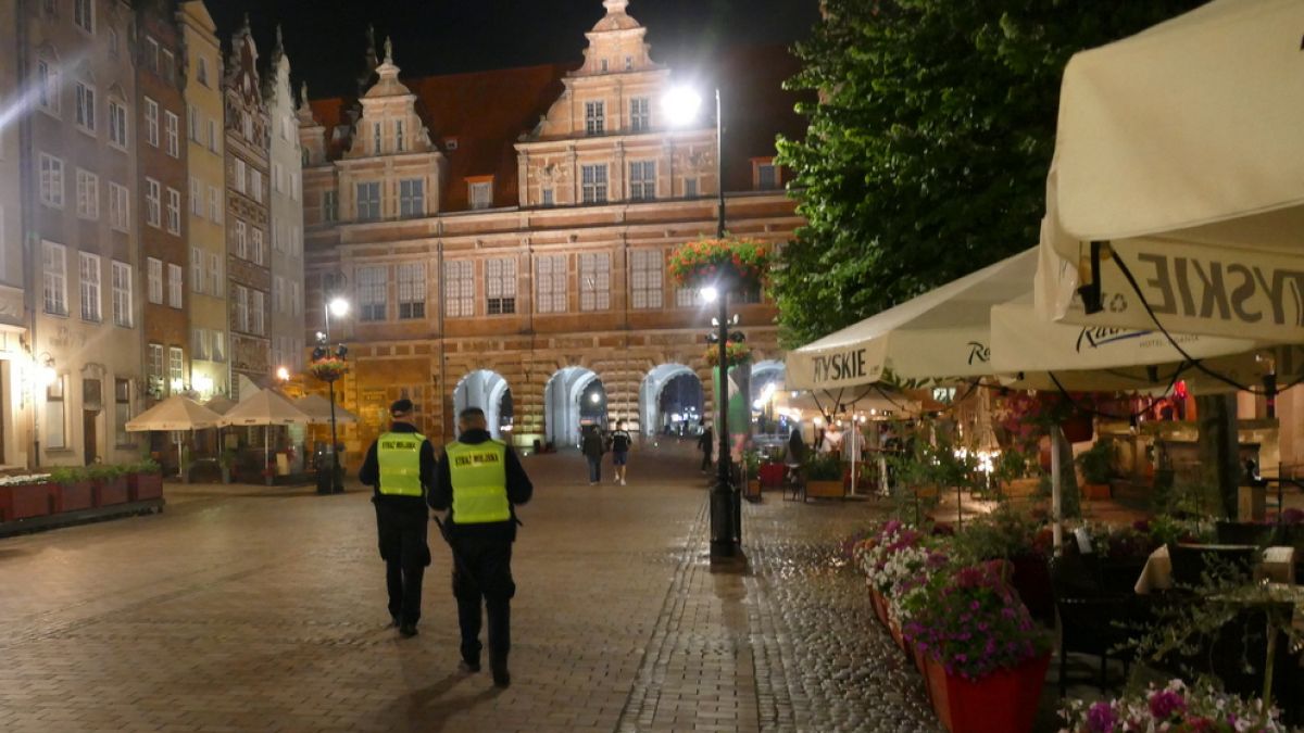 Interwencja straży miejskiej w Gdańsku
