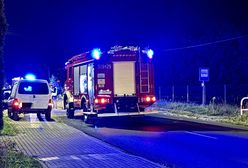 Konie wybiegły na jezdnię. Kierowca w szpitalu