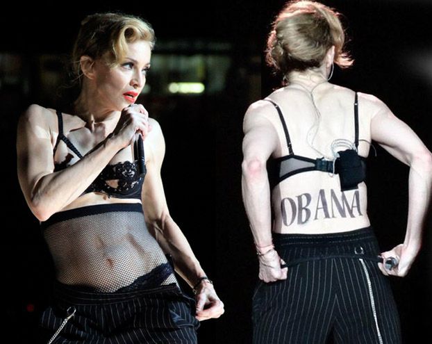 Madonna wspiera Obamę! (FOTO)