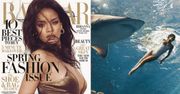 Nowa okładka z Rihanną! Pływa z rekinem... (FOTO)