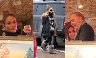 Jennifer Lopez leczy złamane serce w Aspen. 55-latka wybrała się na drinka. Wpadł też Kevin Costner