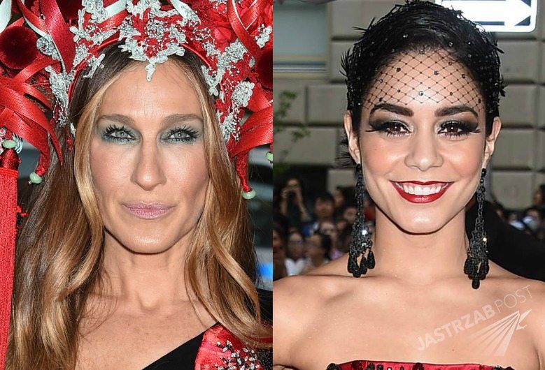 Sarah Jessica Parker i Vanessa Hudgens w kreacjach z sieciówki na MET Gala 2015 [zdjęcia]