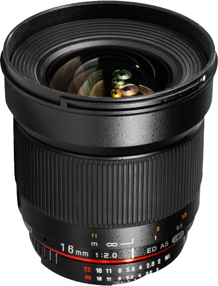 Samyang 16mm f/2.0 ED AS UMC CS