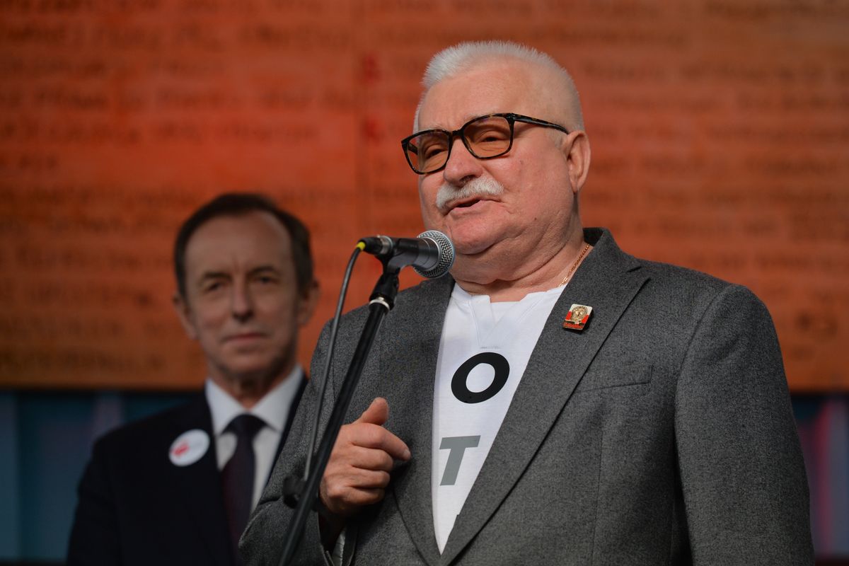 Lech Wałęsa uważa, że Donald Tusk jest najlepszym polskim politykiem