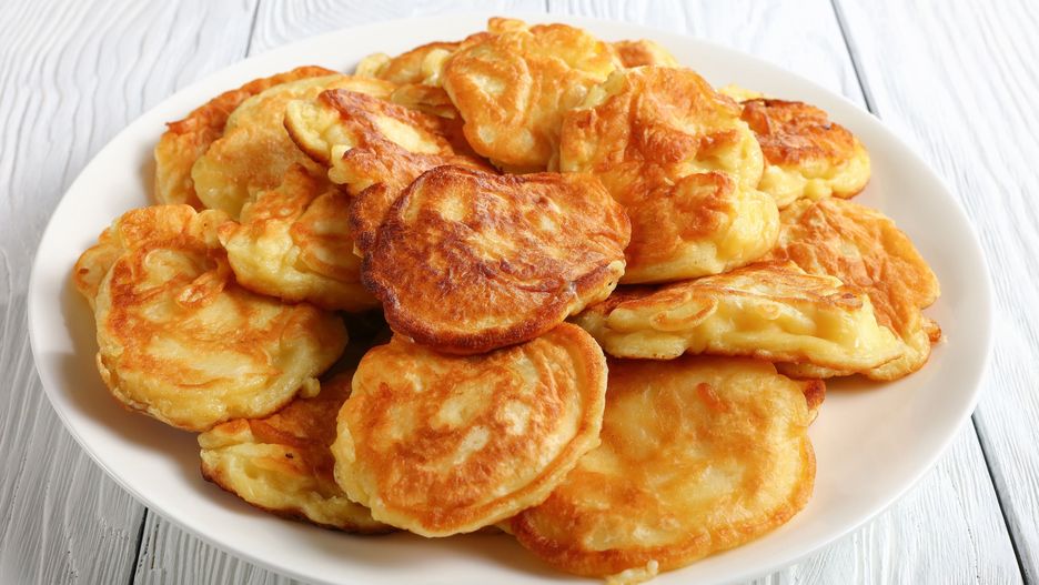 Racuchy drożdżowe z jabłkami
