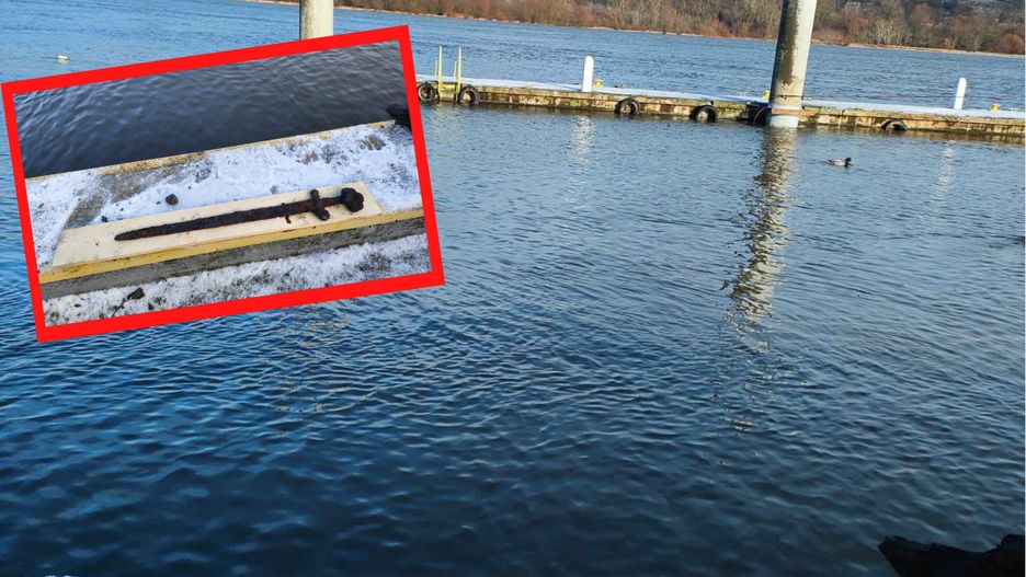 1000-letni miecz Wikingów. Fot. Ośrodek Sportu i Rekreacji Włocławek