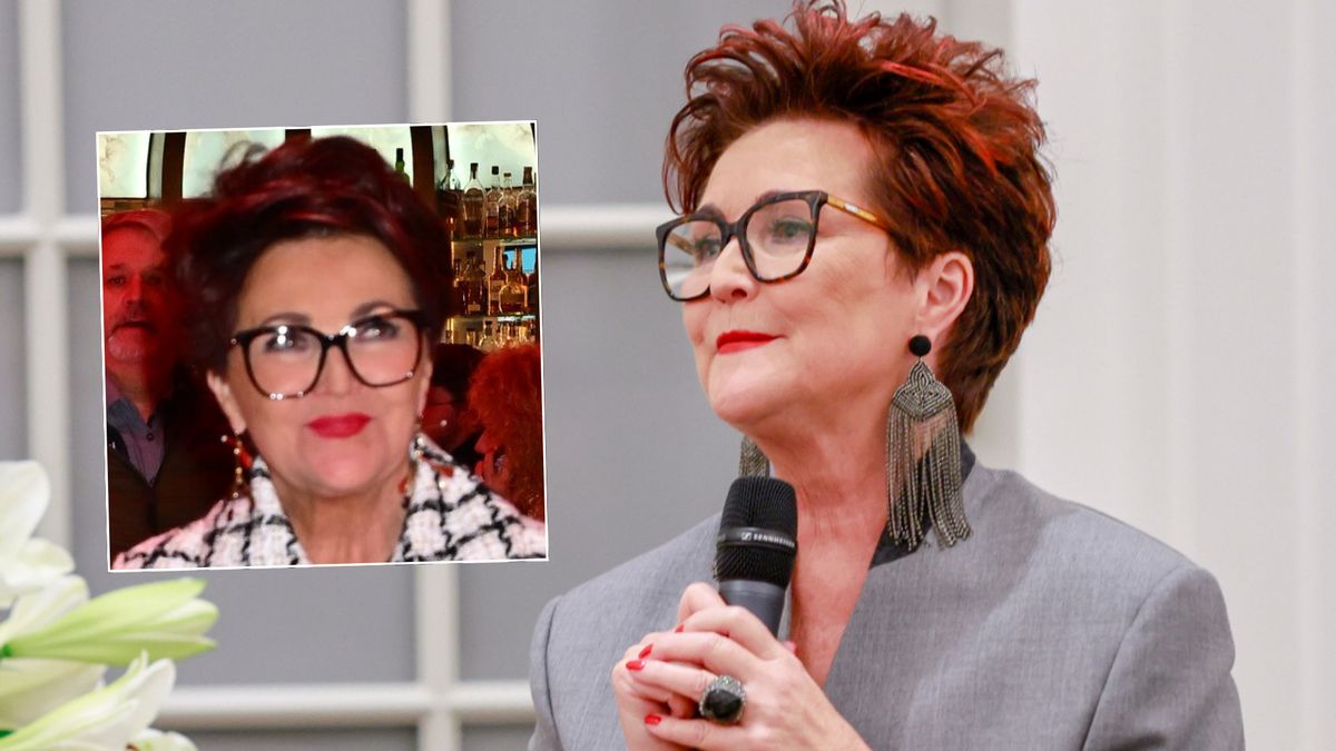 Jolanta Kwaśniewska na evencie