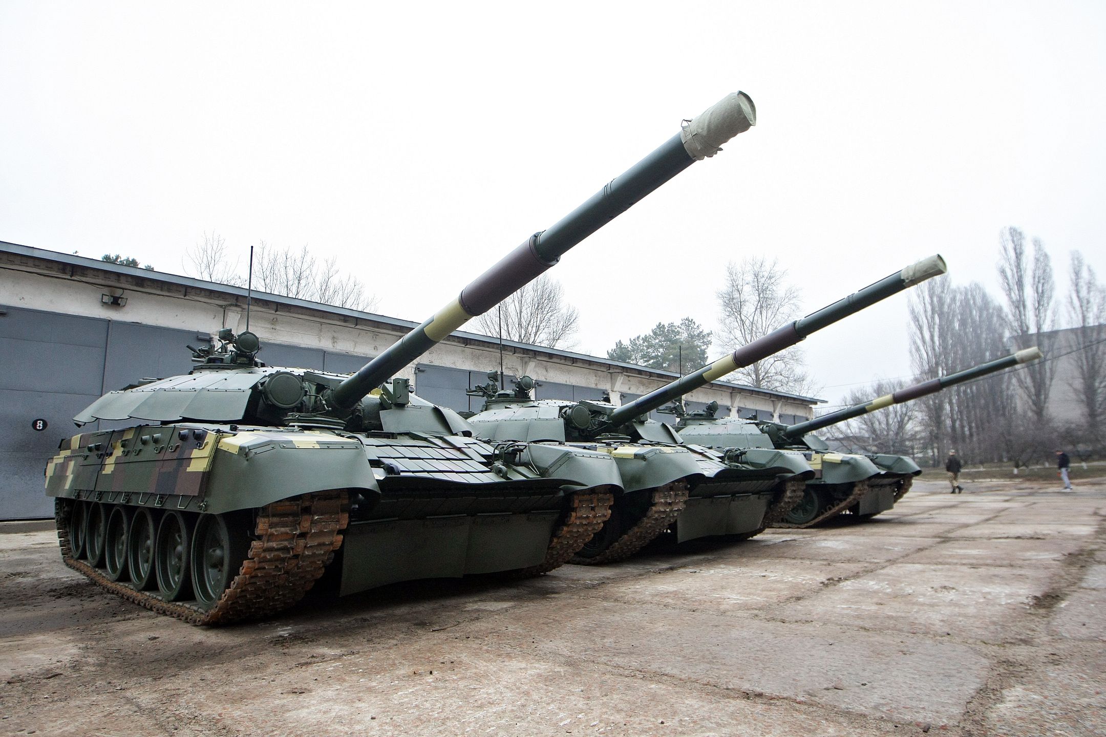 T-72 w Ukrainie; zdjęcie ilustracyjne