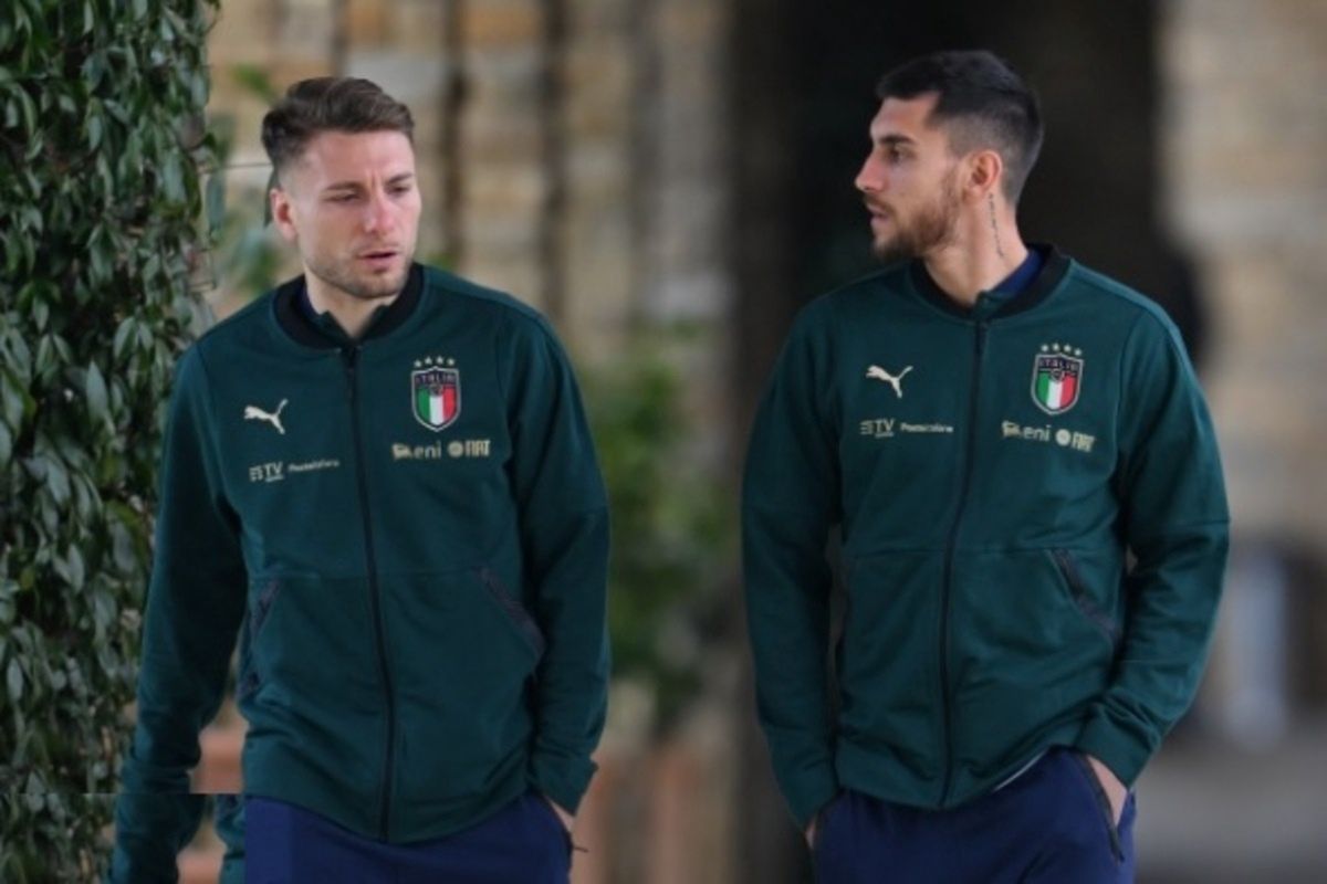 Ciro Immobile i Lorenzo Pellegrini w reprezentacji Włoch