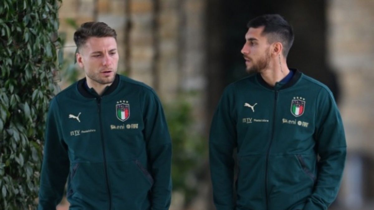 Ciro Immobile i Lorenzo Pellegrini w reprezentacji Włoch