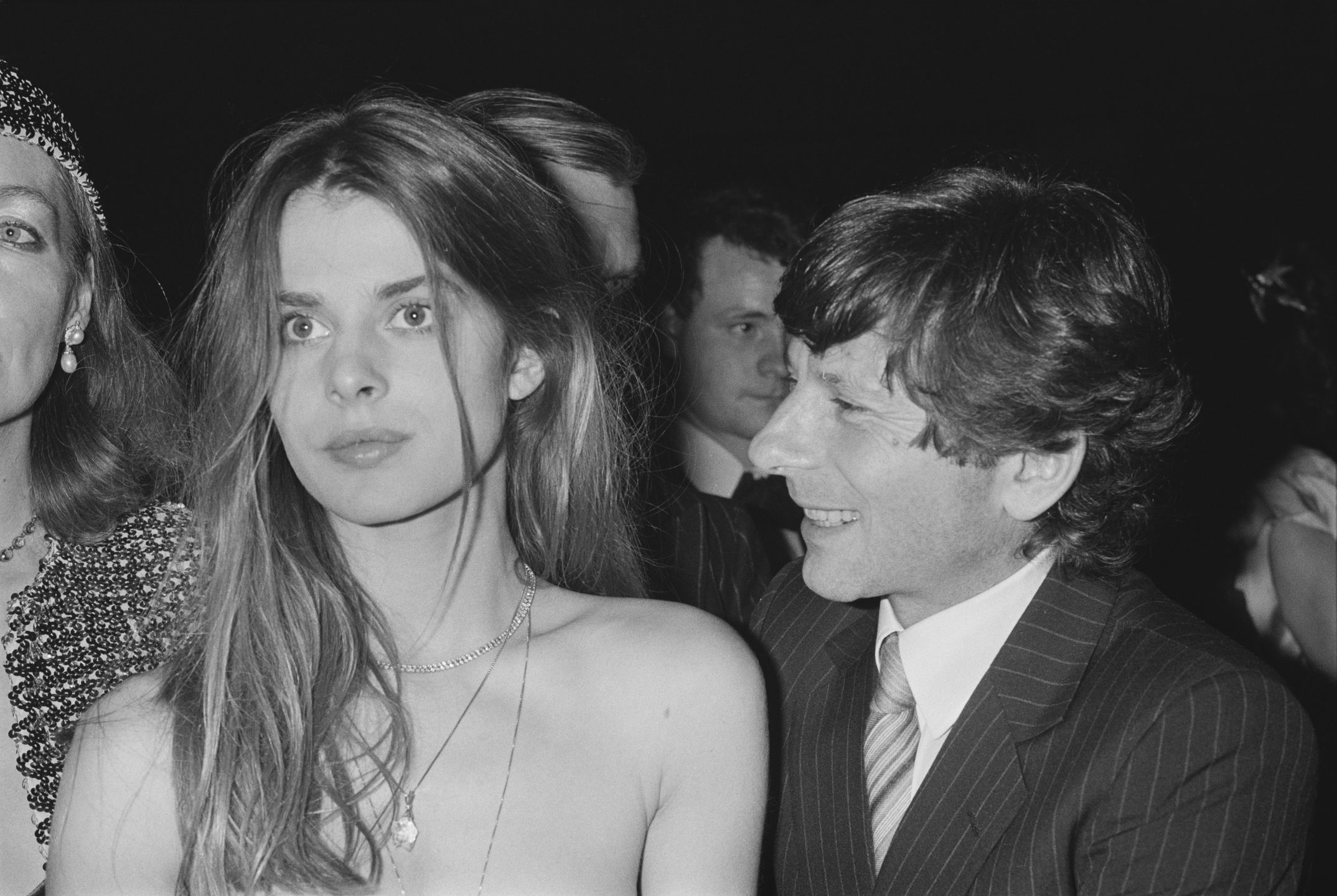 L'actrice allemande Nastassja Kinski avec le réalisateur Roman Polanski à la soirée de son film TESS au Club 78 à Paris, le 29 octobre 1979. (Photo by James Andanson/Sygma via Getty Images)