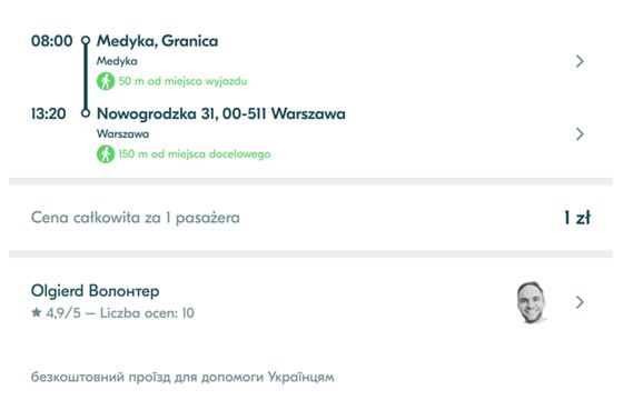 BlaBlaCar wprowadza darmowe przejazdy dla potrzebujących z Ukrainy