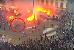 Marsz Niepodległości. Policja agresywna? MSWiA publikuje zapis z monitoringu