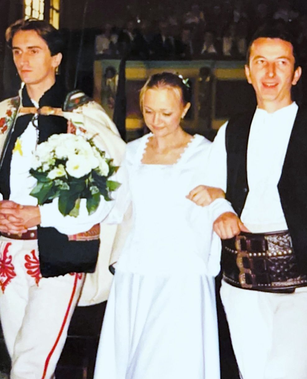 Łukasz Golec i Edyta Golec wzięli ślub lata temu