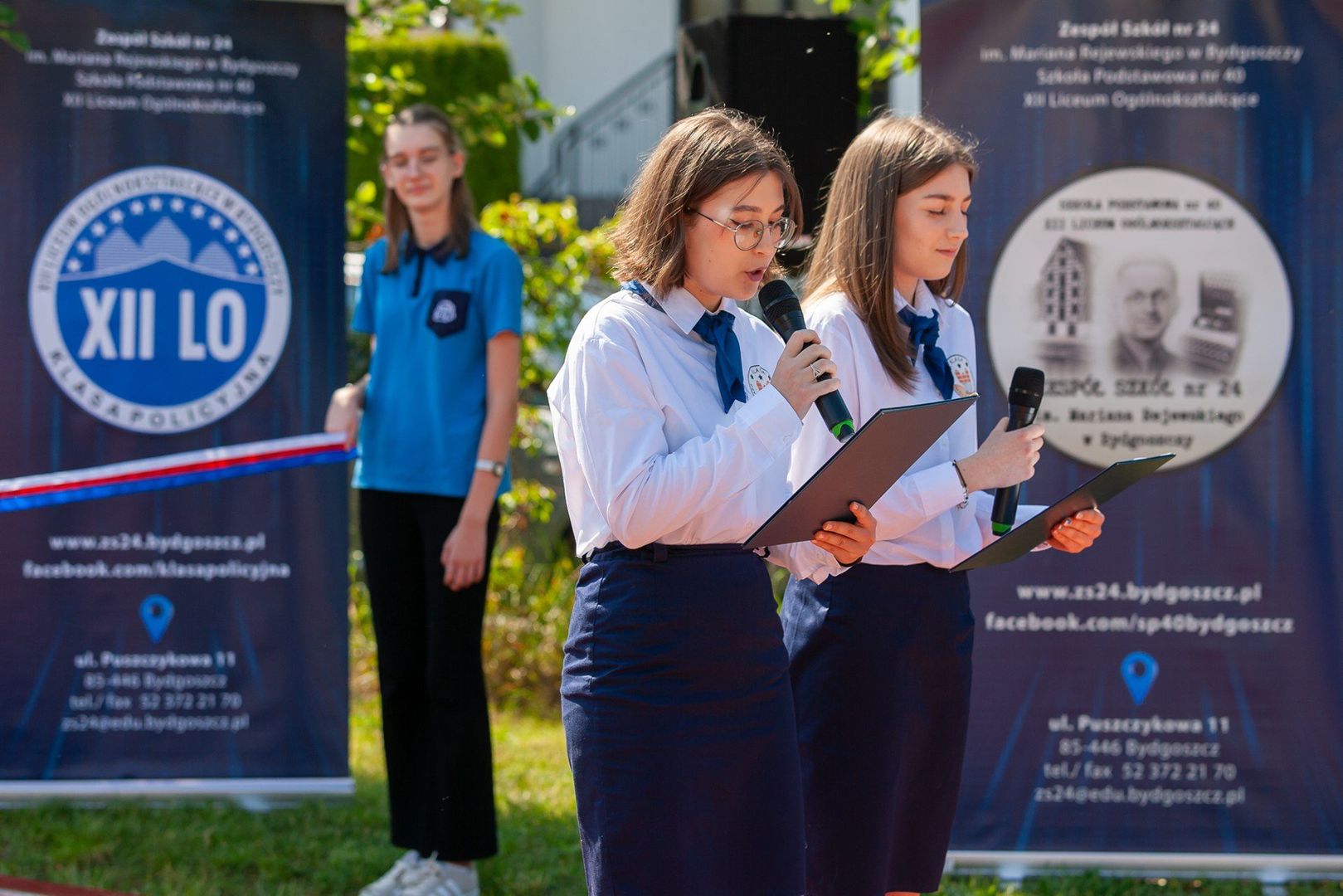 Uroczyste otwarcie miasteczka rowerowego i bieżni tartanowej przy Zespole Szkół nr 24 w Bydgoszczy miało miejsce we wtorek, 27 maja. 
