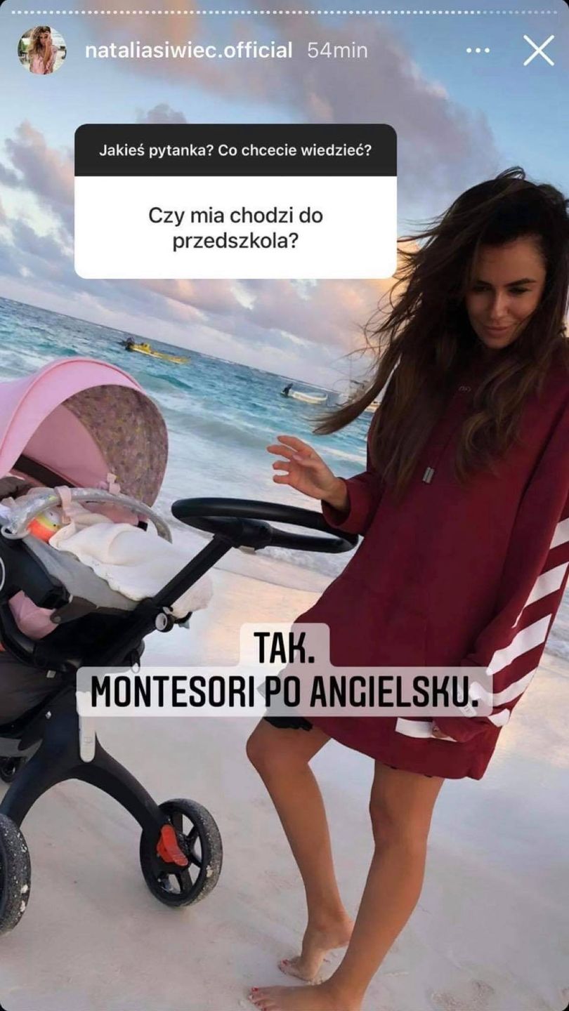 Natalia Siwiec o edukacji córki