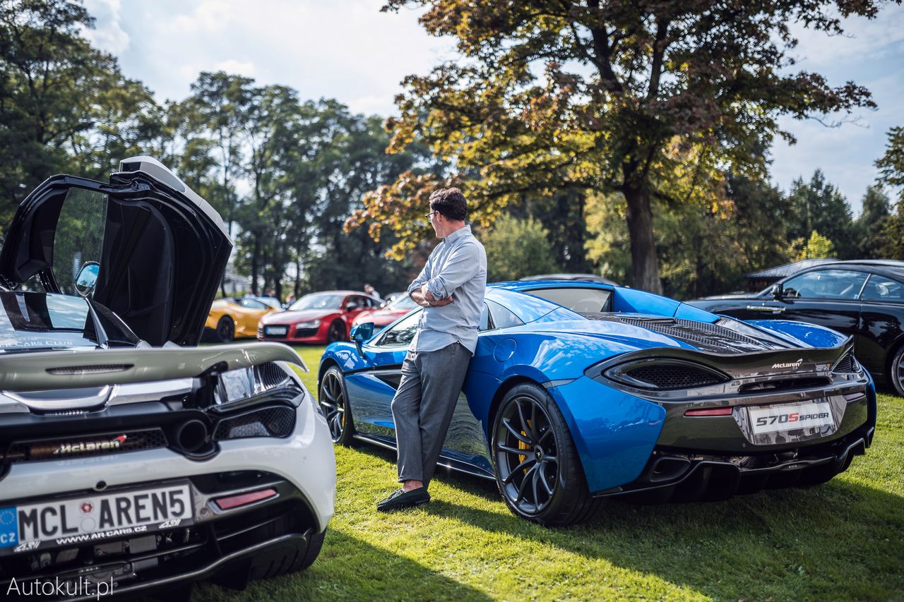 McLaren 570S na zlocie właścicieli superaut pod Katowicami z serii Cars&Coffee (fot. Konrad Skura)