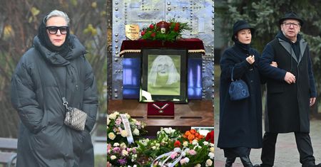 Pogrzeb Magdy Umer. Gwiazdę żegnają bliscy i przyjaciele z branży artystycznej (ZDJĘCIA)