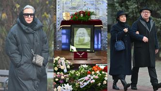 Pogrzeb Magdy Umer. Gwiazdę żegnają bliscy i przyjaciele z branży artystycznej (ZDJĘCIA)
