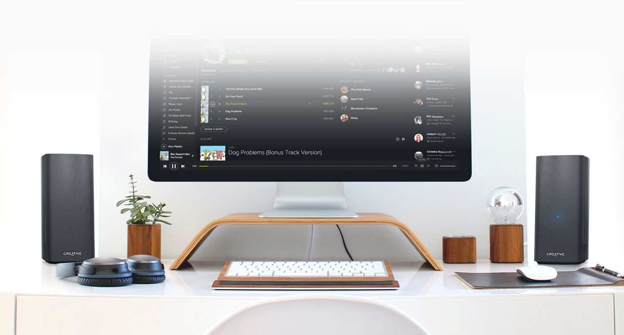Creative T100 – nowe głośniki 2.0 na biurko dla wymagających dźwięku Hi-Fi